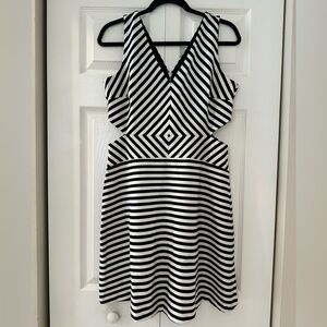 MICHAEL Michael Kors Striped Dress